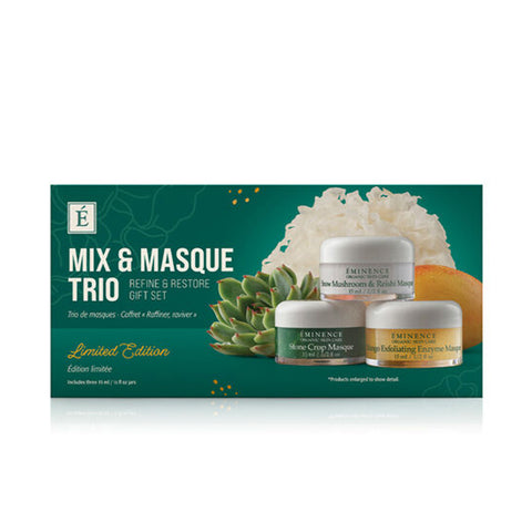Mix and Masque Trio: Refine & Restore Gift Set