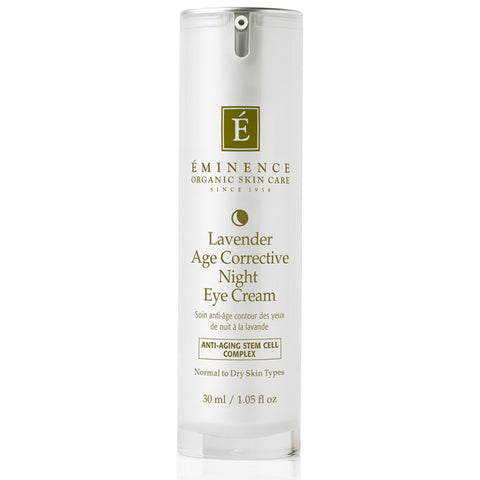 Lavender Age Corrective Night Eye Cream | Eminence Organics